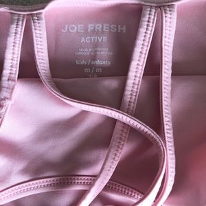 BNWT Girls Joe Fresh pink dance leotard.